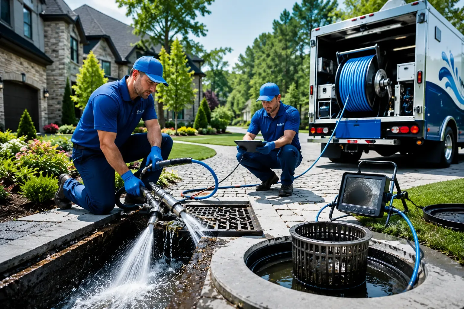 Local outdoor drain cleaning professionals in Fleetville, PA