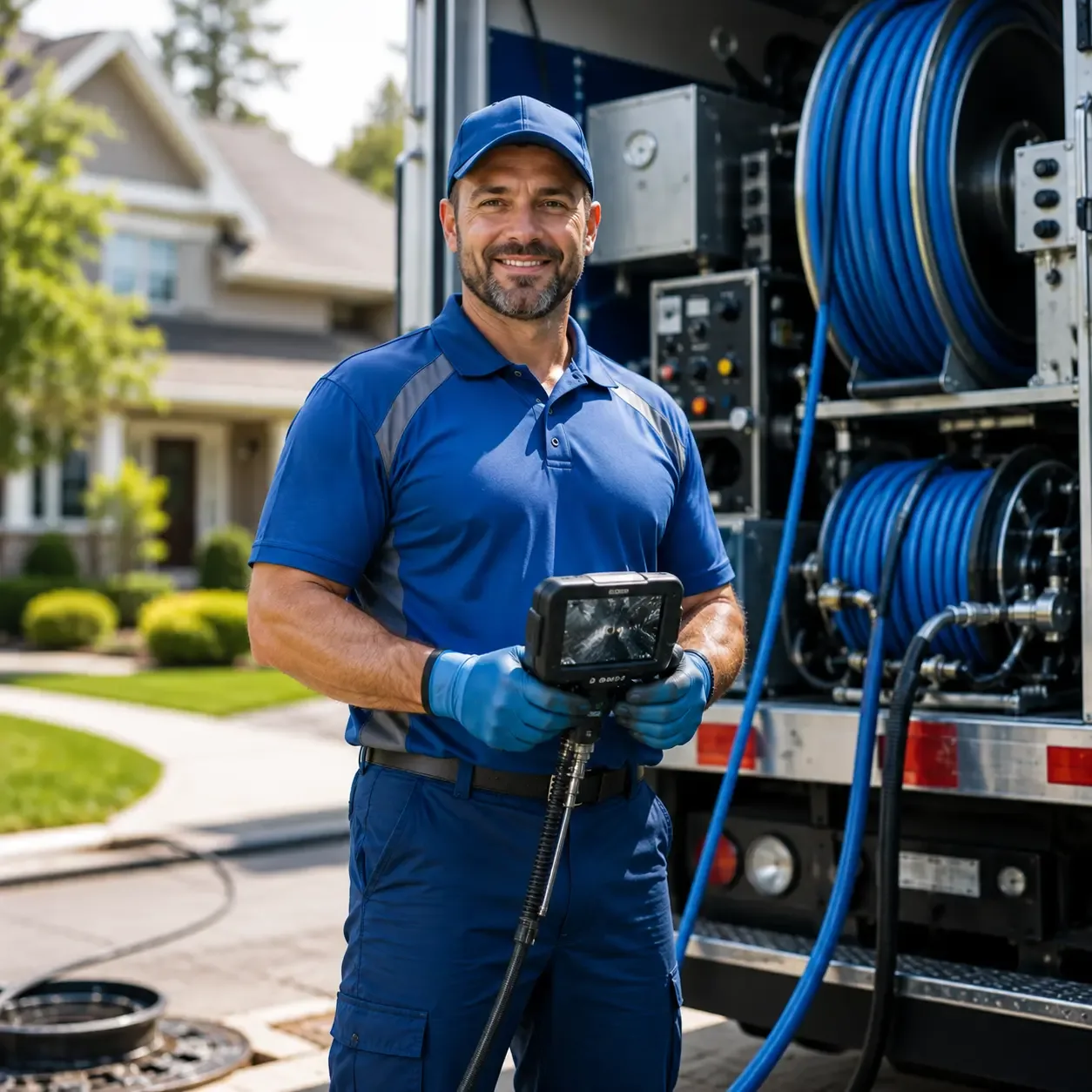 Local outdoor drain cleaning specialists in Fleetville, PA
